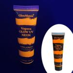 GlowMania Vopsea glow UV neon, orange, recipient 25 ml, pentru body painting si proiecte artistice (GPO25)