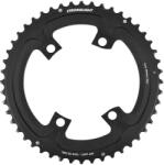 Stronglight Shimano Ultegra R8100 4 karos 110 mm-es 48 fogas külső lánctányér, fekete alumínium, 12 sebességes, belső 34 fogashoz STRONGLIGHT Bicikli alkatrészek Kerékpár alkatrészek Kerékpár lánctányérok