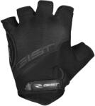 GIST D-GRIP GEL nyári rövid kerékpáros kesztyű fekete XXL (pár, kártyán, tépőzárral) GIST Bicikli alkatrészek Kerékpáros ruházat Kerékpáros kesztyűk