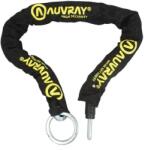 Auvray LASSO RS455 kerékpár-lakat hosszabbító lánczár, patkózárhoz, fekete, 0, 9 m, Ø8, 5 mm Auvray Bicikli alkatrészek Kerékpáros kiegészítők Biciklizárak