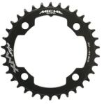 MICHE BROSE E-bike lánctányér 4 karos, egyes 34T, 104 mm fekete, ALU 707 MICHE Bicikli alkatrészek Kerékpár alkatrészek Kerékpár lánctányérok