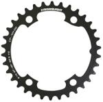 Stronglight CT2 Fekete lánctányér országúti kerékpárhoz, Ø110, 4 karos, 34T, belső, Shimano Ultegra R8000-8050 típushoz, 11 sebességes (lánctányér 49-50-hez) STRONGLIGHT Bicikli alkatrészek Kerékpár alkatrészek K