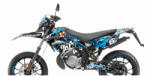 Stage6 Grafikai készlet Derbi Xtreme 2011 - 2017 Stage6 kék / fekete Stage6 Vázak, idomok, kiegészítők Idomok, burkolat elemek