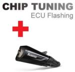 Carmo Vespa GTS 300 2021-től High Performance ECU Flash tuning + Akrapovic S-VE3SO10-HZDFBL (Stage 3) Carmo Kipufogók és alkatrészeik Kipufogók Teljes kipufogó rendszerek