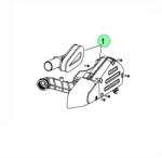 Keeway 49100B760002 légszűrő egység Keeway Motor alkatrészek Légszűrők Légszűrők (gyári, utángyártott)