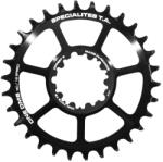 Specialites Ta DM6 GX/NX 34 fogas fekete alumínium közvetlen rögzítésű lánctányér MTB-hoz, 11-12 sebességes (standard 6 mm offset) SPECIALITES TA Bicikli alkatrészek Kerékpár alkatrészek Kerékpár lánctányérok