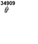 Kymco 34909-LEJ2-E00 T10 foglalatú izzó Kymco Elektronika Világítások Izzók 12V-os izzók