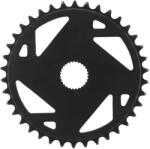 Stronglight 38 fogas közvetlen rögzítésű lánckerék e-bike-hoz, fekete alumínium 7075 (BOSCH 4. generációhoz), Narrow Wide technológia STRONGLIGHT Bicikli alkatrészek Kerékpár alkatrészek Kerékpár lánctányérok