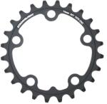Stronglight 7075 5 karos 24T ×74 TRIPLE fekete alumínium lánckerék országúti kerékpárhoz 9-10 sebesség STRONGLIGHT Bicikli alkatrészek Kerékpár alkatrészek Kerékpár lánctányérok