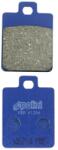 Polini 174.0014 verseny fékbetét Piaggio 125 Liberty, 50 Zip, 125 Vespa, Benelli 50 491 RR, SYM 50/125 Symphony, Peugeot 125 Tweet (L 35, 5 mm - H 48, 8 mm - vastagság 7 mm) Polini Futómű és fék alkatrészek 