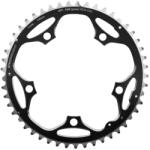 Stronglight 49T 5 karos országúti lánctányér, 130 mm, külső, fekete, alumínium 7075, 9-10 sebességes (SHIMANO típus) STRONGLIGHT Bicikli alkatrészek Kerékpár alkatrészek Kerékpár lánctányérok