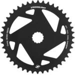 Stronglight lánctányér e-bike-hoz, közvetlen rögzítés, 44 fog, egyes, fekete alumínium 7075 (Bosch 3. generációs rendszerhez) STRONGLIGHT Bicikli alkatrészek Kerékpár alkatrészek Kerékpár lánctányérok
