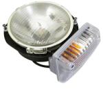 Piaggio Vu (oem) PIAGGIO HEADLAMP- RIGHT "PIAGGIO GENUINE PART" APE CALESSINO, CLASSIC -632477R- jobb első fényszóró PIAGGIO VU (OEM) Elektronika Világítások Fényszórók (OEM)