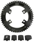 MICHE Shimano Ultegra R8000-R8050 országúti lánckerék 52 fogas külső, fekete, 11 sebességes, Ø110, 4 karos MICHE Bicikli alkatrészek Kerékpár alkatrészek Kerékpár lánctányérok