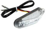 REPLAY 50 köbcentis motorkerékpár hátsó lámpa - háromszög alakú, átlátszó, 6 piros LED-del, EEC jóváhagyással REPLAY Elektronika Világítások Hátsó lámpák