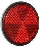 P2R P2R hátsó sárvédő prizma (piros) - Ø60 mm (darabra értendő) P2R (Vélo) Bicikli alkatrészek Kerékpáros kiegészítők Kerékpár világítások és visszaverők