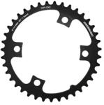 Stronglight 105 5800 Lánctányér országúti kerékpárhoz, 39T, Ø110, 4 kar, belső, fekete, 11 sebességes, kompatibilis Ultegra 6800/Dura-Ace 9000 STRONGLIGHT Bicikli alkatrészek Kerékpár alkatrészek Kerékpár lánctán