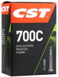 CST (Vélo) CST 700 x 25-32 kerékpár belső gumi, Presta szelep, fekete, 40 mm CST (Vélo) Bicikli alkatrészek Kerékpár alkatrészek Bicikli belső gumik