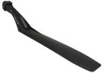 POLISPORT (Vélo) POLISPORT X-Cape hátsó sárvédő MTB 27.5"-29", fekete, nyeregszárra szerelhető, rögzítés: 24-32 mm, szélesség: 80 mm (1 db) POLISPORT (Vélo) Bicikli alkatrészek Kerékpáros kiegészítők Kerékpár sárvédők