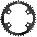 MICHE lánctányér országúti kerékpárhoz, Ø110 mm, 4 karos, SHIMANO ULTEGRA R8000/R8050-hez, 42 fogas, belső, fekete, 11 sebességes MICHE Bicikli alkatrészek Kerékpár alkatrészek Kerékpár lánctányérok
