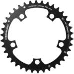 Stronglight 5BRA D. 130 DURAL 38 fogas belső országúti lánctányér, fekete, Shimano 9/10 sebességhez STRONGLIGHT Bicikli alkatrészek Kerékpár alkatrészek Kerékpár lánctányérok