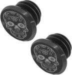 SWITCH Skull kormányvégdugó MTB-hez, fekete-szürke (2 db/bliszter) SWITCH Kormányok és tartozékaik Kormányvégek