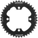 Stronglight Bosch 4. generációs ebike lánckerék, 42 fogas, 104 mm, fekete alumínium (7075), 4 karos, Narrow Wide technológiával, Spider Ref 181118 STRONGLIGHT Bicikli alkatrészek Kerékpár alkatrészek Kerékpár lán