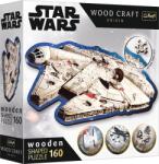 Trefl - Puzzle Star Wars: Millennium Falcon wooden - 160 piese
