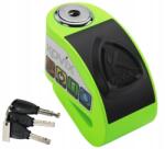 Kovix Tárcsafékzár riasztóval Kovix KD6 fluo zöld