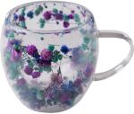 CupHup Стъклена термо чаша CupHup Passion Flower, Двойно дъно, Queen of the Night (02-24)