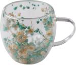 CupHup Стъклена термо чаша CupHup Passion Flower, Двойно дъно, Solathine (02-03)