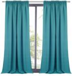 Flying Függöny Kék Matt Sima Szalag Ablak Dekoráció 145x270T (LENC-27)