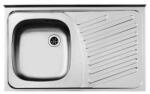Alveus Chiuveta inox Compact 10 satin stanga (1009449+1011717) Chiuveta