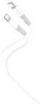 XO Кабел xo nb-q226b usb-c - usb-c, 1м, 60w, бял