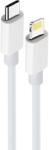 Maxlife Кабел MXUC-05 USB -C Ligthning 2m 20W, бял - Maxlife