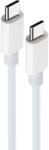 Maxlife Кабел MXUC-05 USB-C - USB-C, 60W, 1.0 м, бял - Maxlife