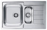 Alveus Chiuveta inox Line 70 satin (1065684+1130555) Chiuveta