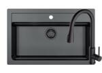 Alveus Pachet Atrox 40 si baterie Primrose All Black (3010508) Chiuveta