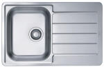 Alveus Chiuveta inox Line 80 leinen dreapta (1110142+1130550) Chiuveta