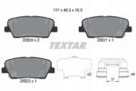 Textar Fékbetét Hyundai Hátsó Equus/genesis 2, 0-4, 6 09- 2552008