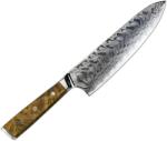 HARAHU Cuțit de bucătărie damasc YU-37489 - Chef / Maro KP37489