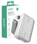 AUKEY PB-Y57 Frozen White Mini powerbank 20000mAh Pd Qc 3.0 Usb-c 22.5W Led (PB-Y57 Frozen White)