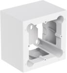 AUDAC Cutie de perete cu montare la suprafață - panou de perete de 80 x 80 mm - ALB (WB200W)