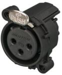 Neutrik Conector de panou XLR MAMA NC3FAH (NC3FAH)