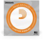 D'addario Coarda 80/20 - Bronze Wound Singles- D'Addario BW021 (BW021)