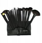 Lelani Sminkes ecset készlet 24 db-os tokban Fekete