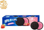 OREO Töltött Keksz Friss Eper Ízű Töltelékkel 97g