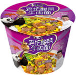 OYAKATA 122g Master Kong Instant Bowl Tészta Marhahús és Savanyúkáposzta Ízesítéssel