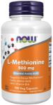 NOW NOW L-Methionine 500mg, 100 Veg Capsules - fitnesdobavki - 35,19 лв