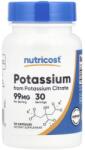 Nutricost Potassium Citrate 99 mg, 30 Capsules